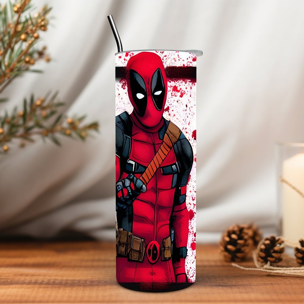 Deadpool 20 oz Tumbler - Picture 4 of 5